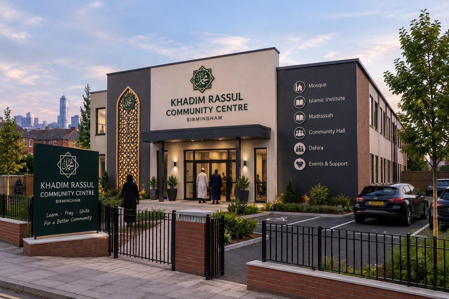 Khadim Rassul Community Centre — Birmingham vision